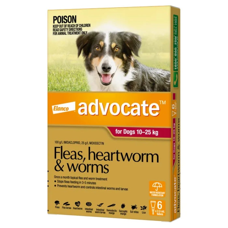Advocate for Dogs Red 10.1-25kgs