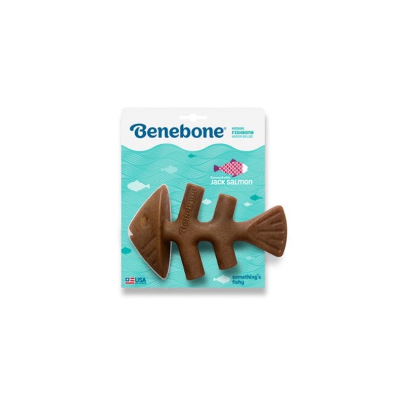 All Pet Benebone Fishbone Jack Salmon Flavour Medium