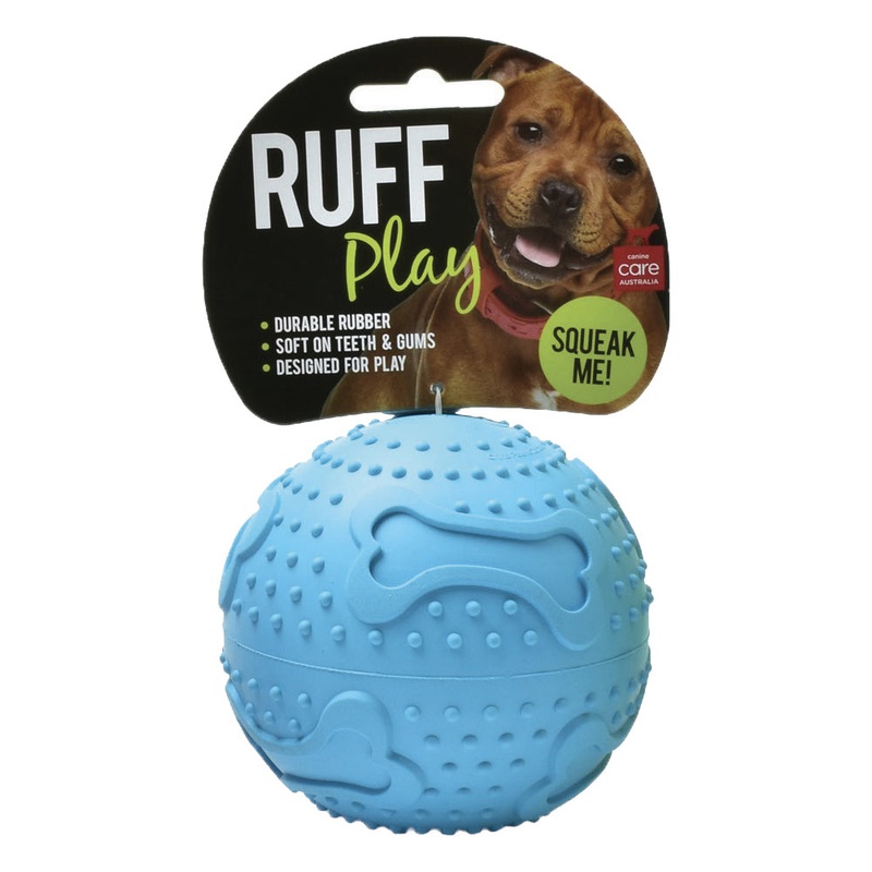 All Pet Ruff Play Squeaky Ball Large