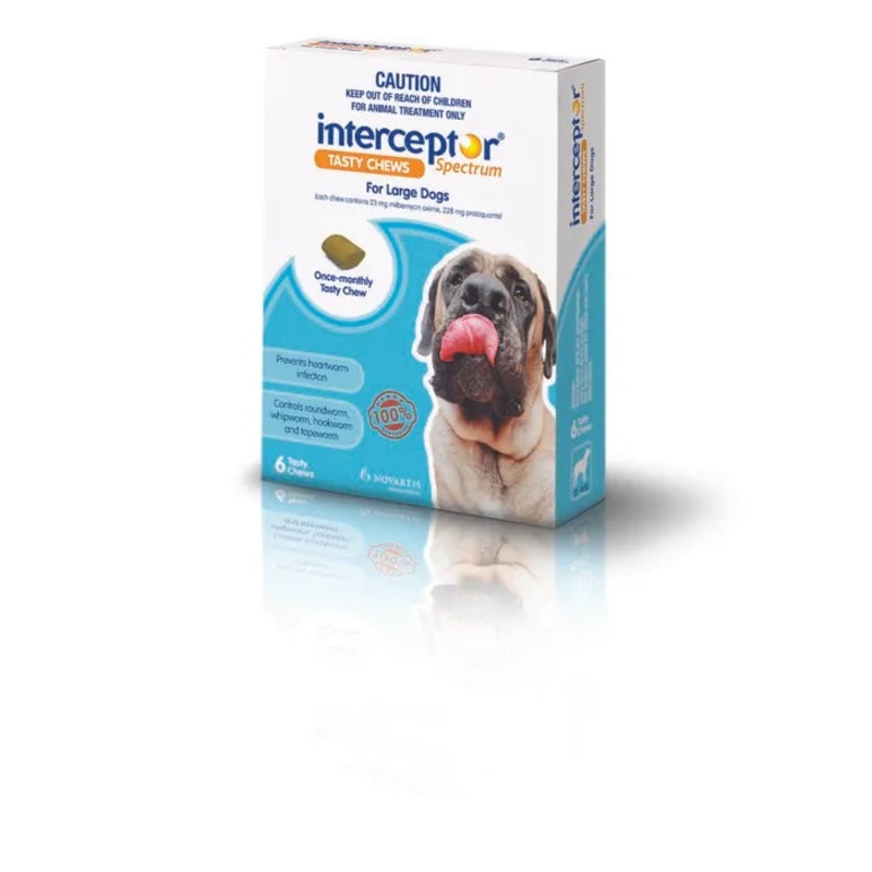 Interceptor Blue for Large Dogs 22-45kgs