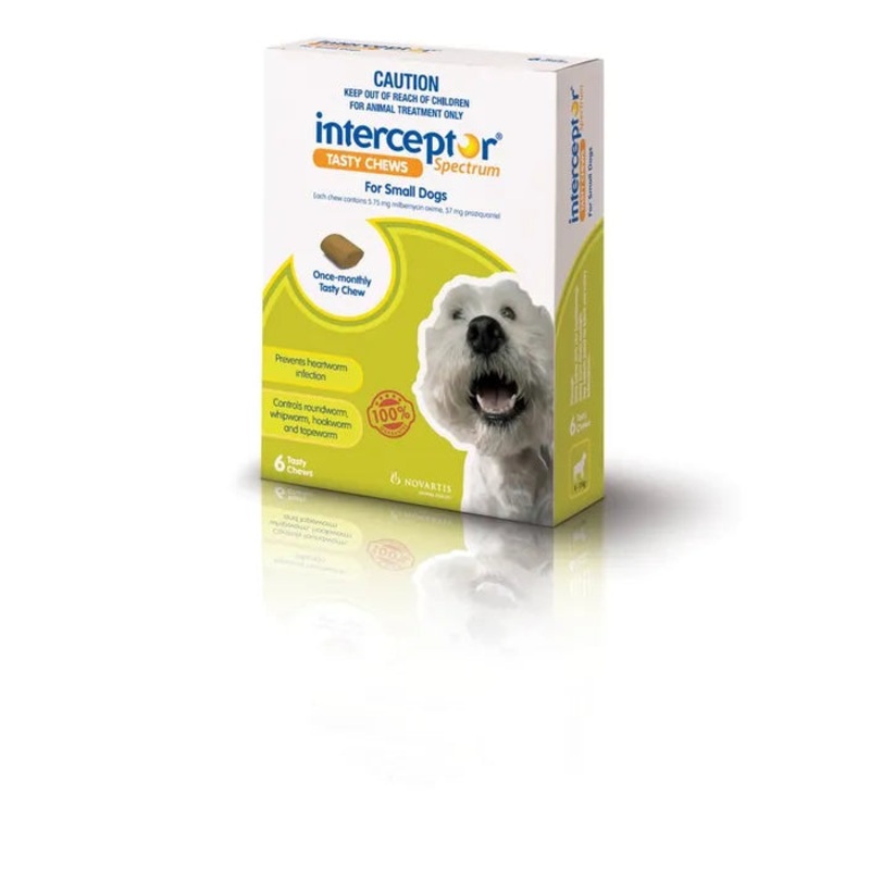 Interceptor Green for Small Dogs 4-11kgs