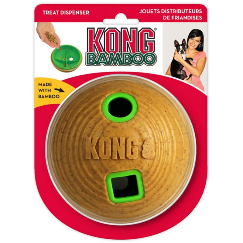 Kong Bamboo Feeder Ball|Med/Lrg