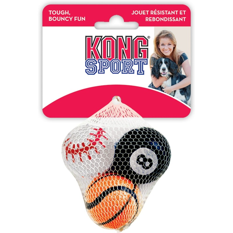Kong Sport Balls Medium|3pk|3pk