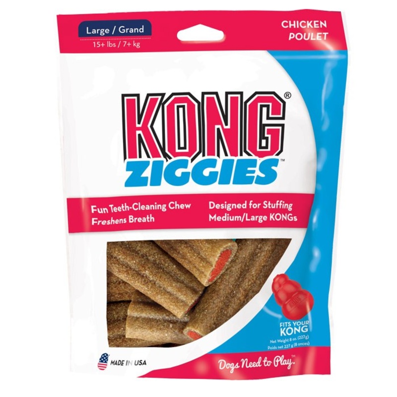 Kong Ziggies|Sml 12pk|Lrg 6pk|Sml 12pk|Lrg 6pk