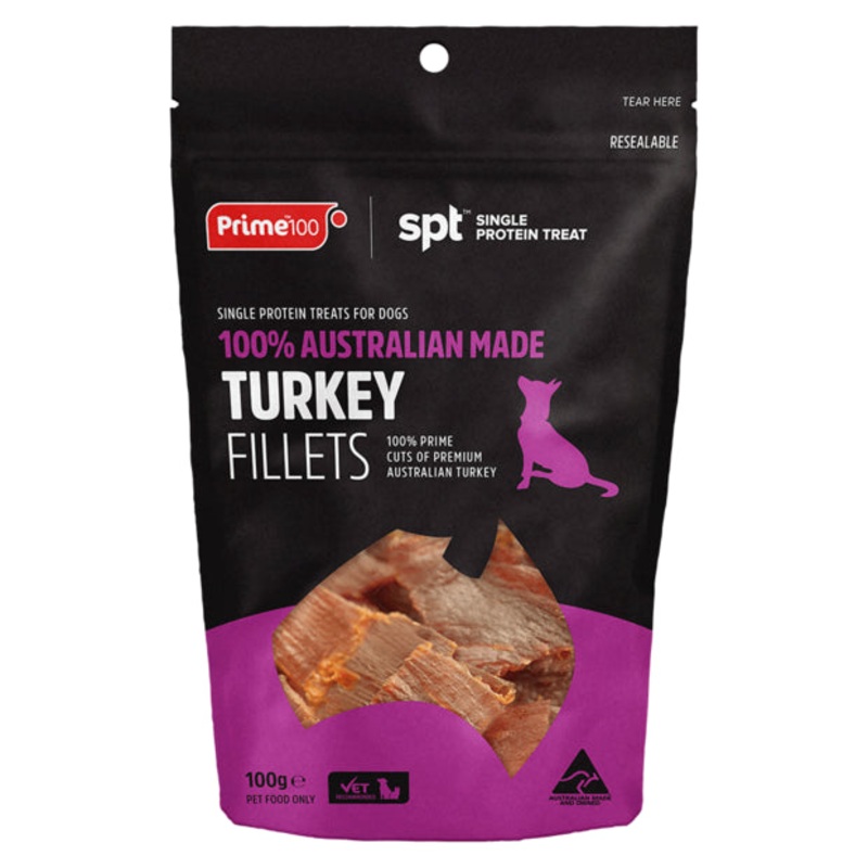 Prime 100 Spt Turkey Fillets|100g