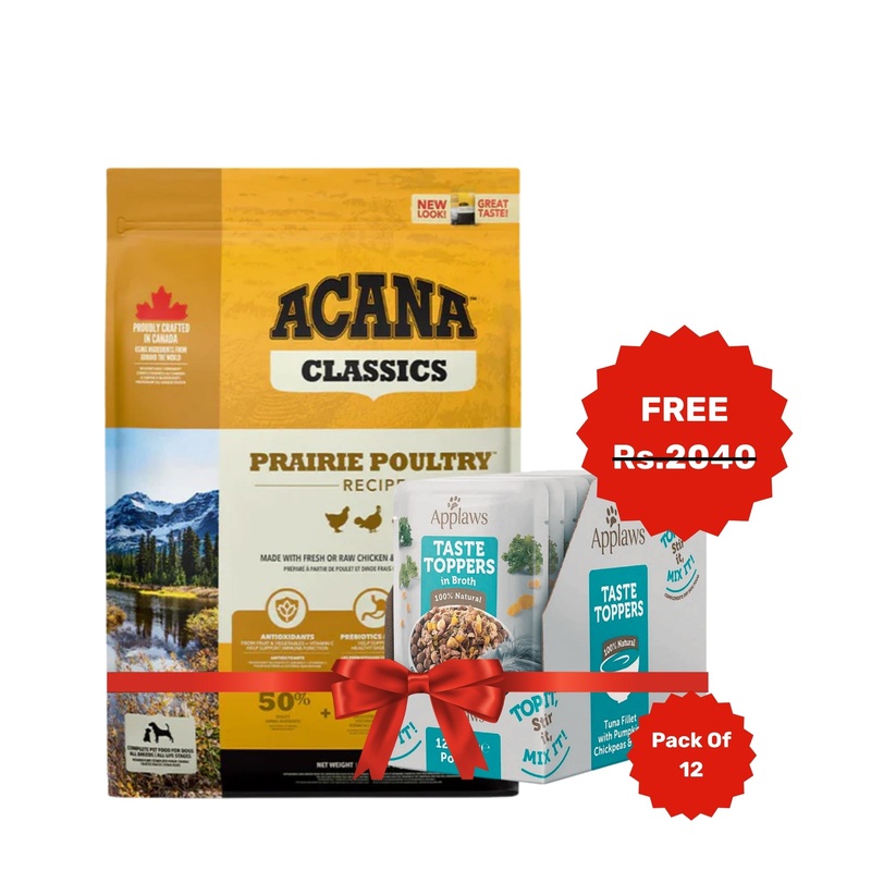 Acana Classic Prairie Poultry Dry Dog Food (Suitable for all life stages)