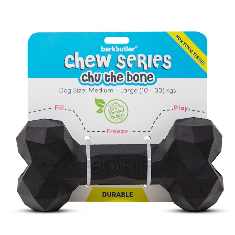 Barkbutler Chu the bone Black For Dog
