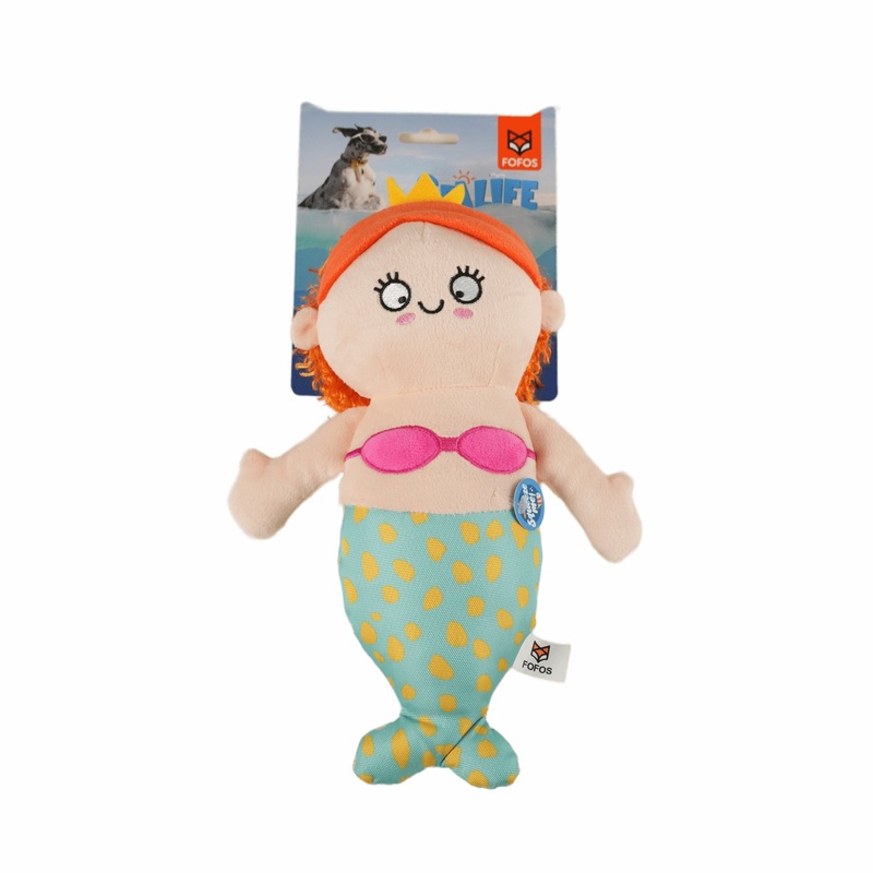 Barkbutler x Fofos Sealife Mermaid Plush Dog Toy – Squeaky Toy