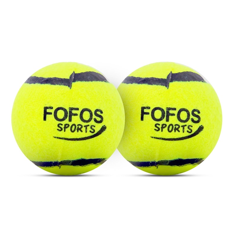 BarkButler x Fofos Sports Fetch Ball Dog Toy Set- Yellow (Pack of 2)