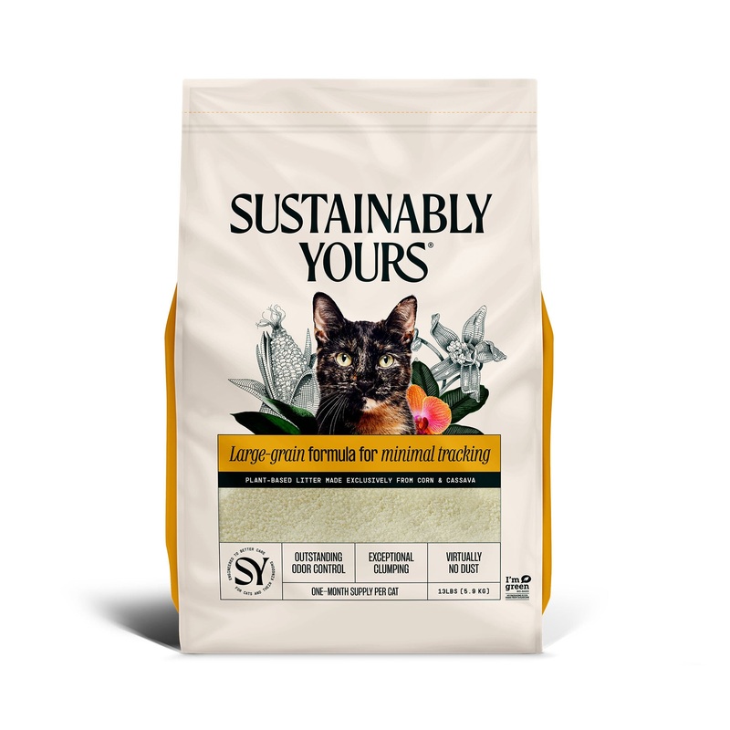 Sustainably Yours Large Grain Cat Litter