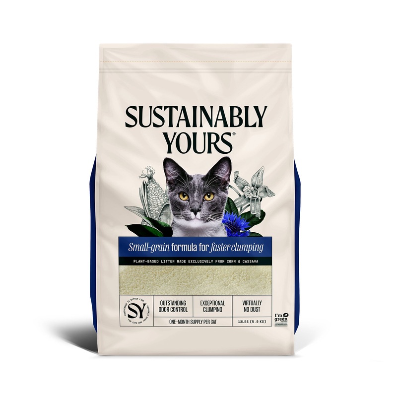 Sustainably Yours Small Grain Cat Litter
