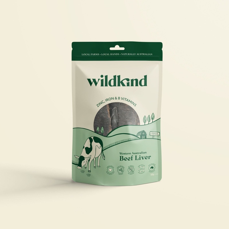 Wildkind Treats Beef Liver|150g