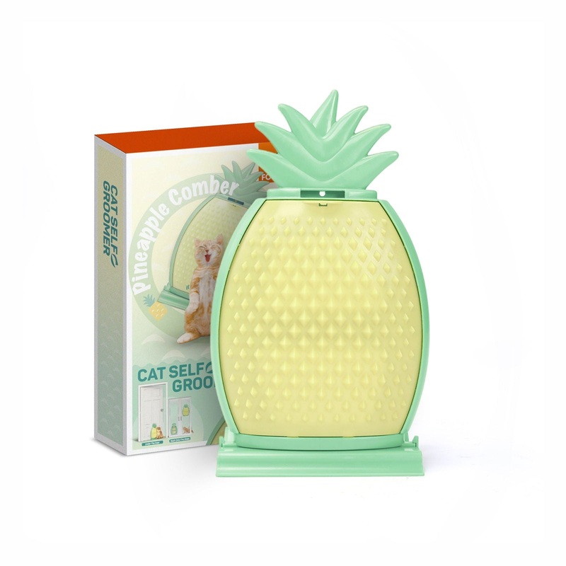BarkButler x FOFOS Pineapple Kitty Comber Cat Scratcher – All Cat & Kitten Breeds