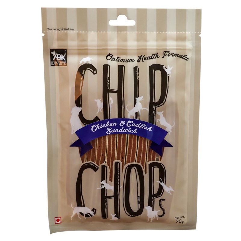 Chip Chops Chicken & Codfish Sandwich 70g