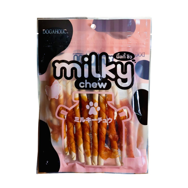 Dogaholic Milky Chew Chicken Stick Style 10 pcs