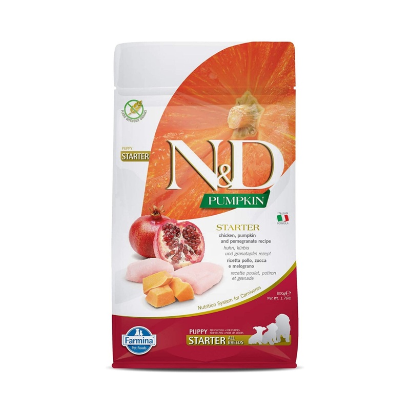 Farmina N&D Chicken, Pumpkin & Pomegranate – Puppy Starter Dry Food