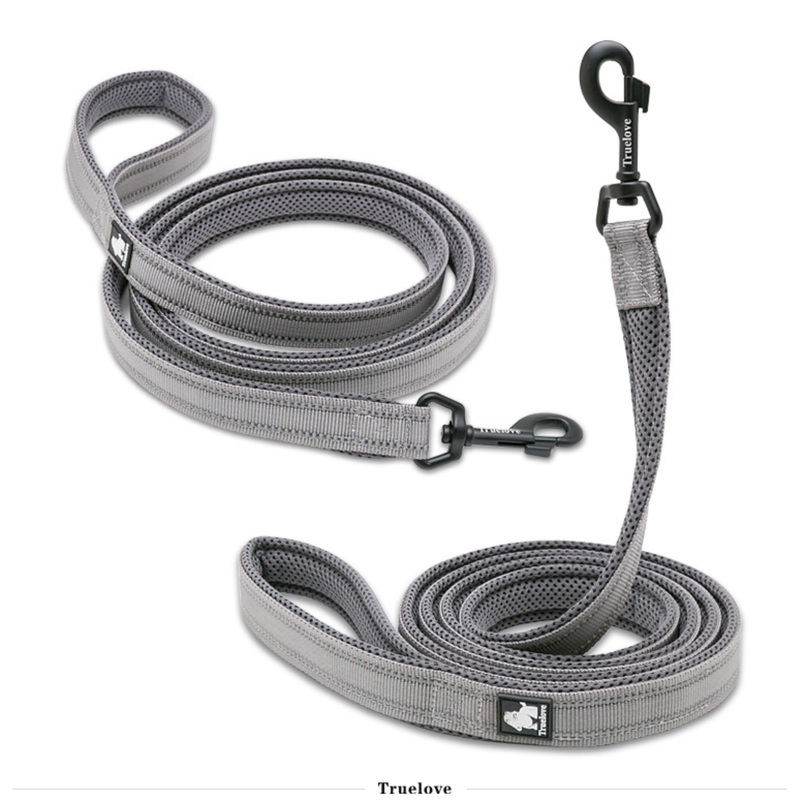 Truelove Classic Leash for Dogs  Durable & Stylish Walking Essential – Grey
