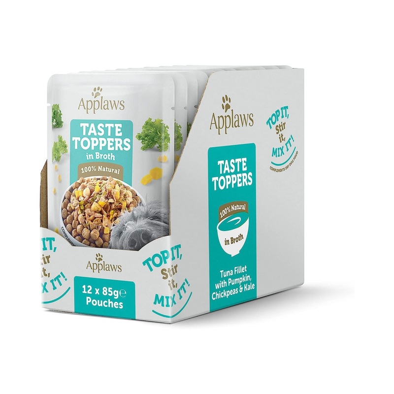 Applaws Tuna Fillet With Pumpkin Chickpeas & Kale – Wet Dog Food Pouch 85g