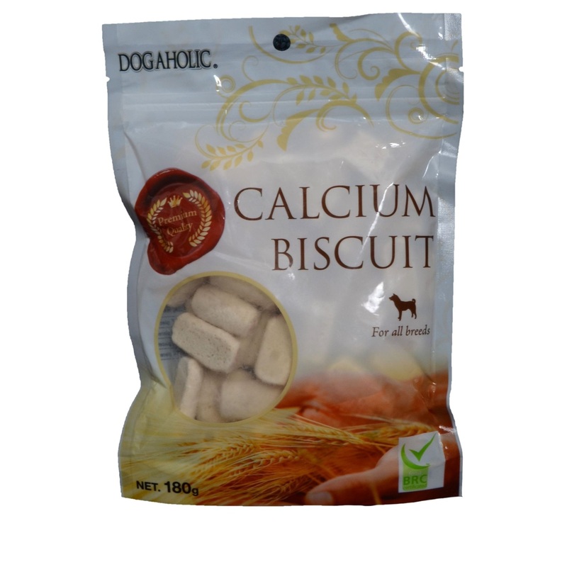 Dogaholic Cookie Calcium Biscuit For All Breeds 180g