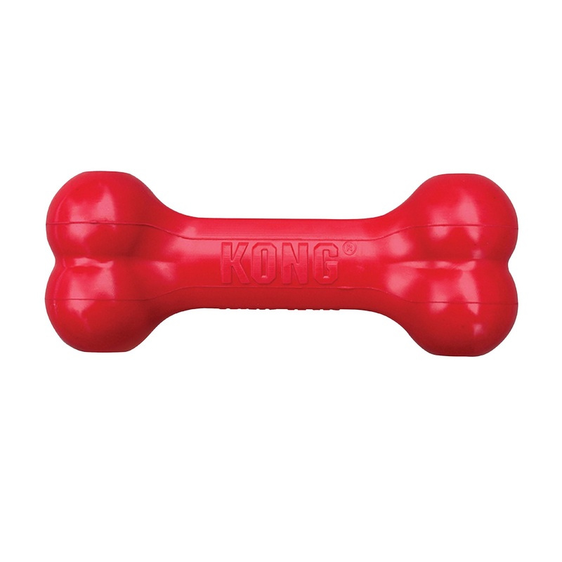 KONG Goodie Bone Dog Toy  Durable, Interactive & Treat-Stuffing Fun