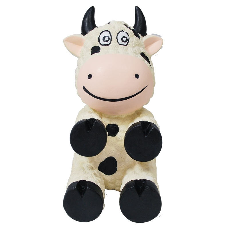 KONG Wiggi Cow Toy: Durable, Squeaky Fun for Dogs
