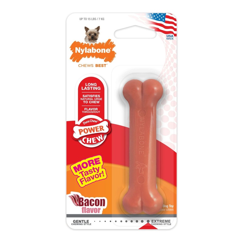 Nylabone Power Chew Bone Toy|Petite – X-Small