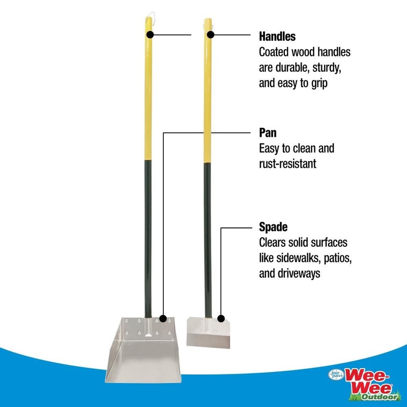 Four Paws Wee-Wee Dog Poop Spade Set Small