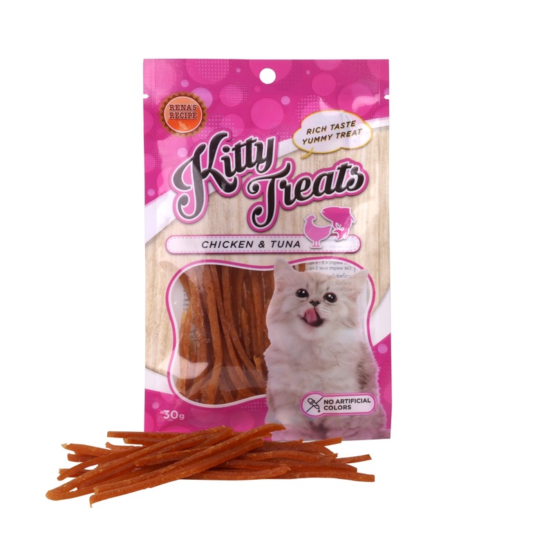 Kitty Treats Soft Chicken and Tuna For Cats – 30g