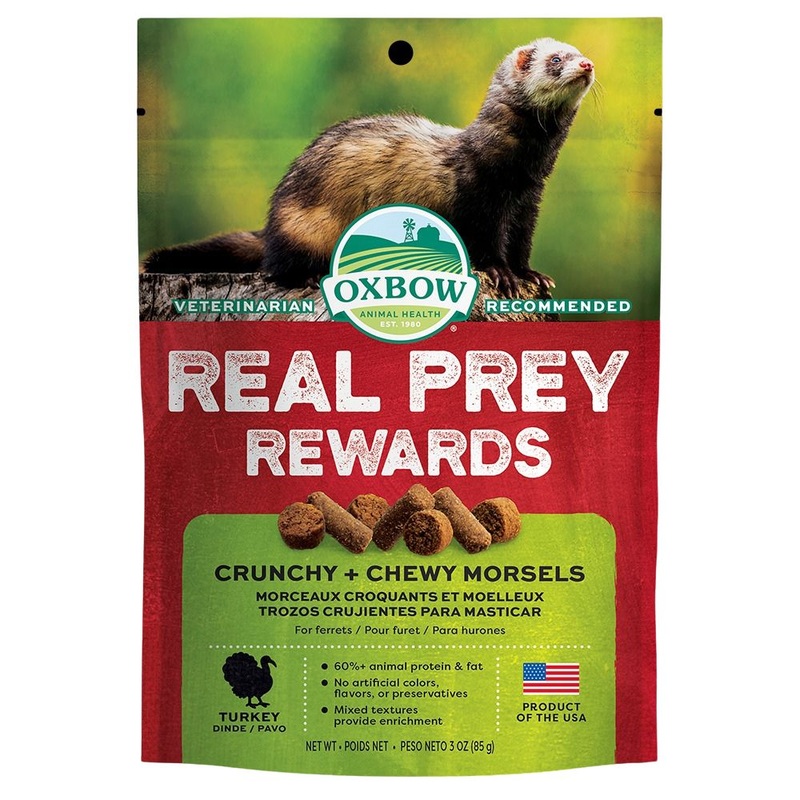 Oxbow Real Prey Rewards Turkey Ferret Treats 3oz