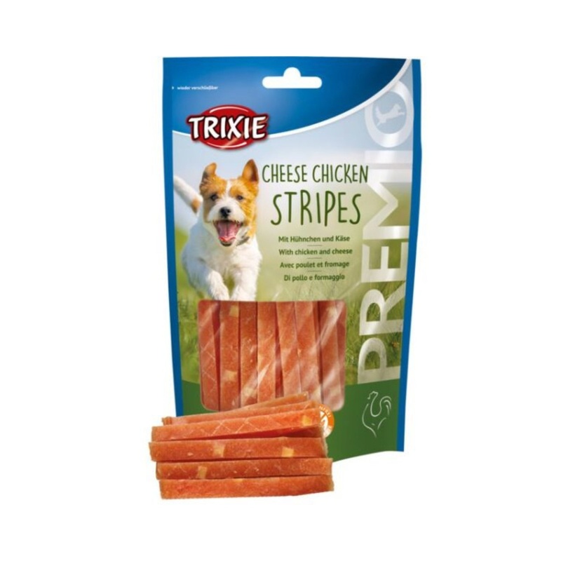Trixie Dog Treats PREMIO Cheese Chicken Stripes 100g