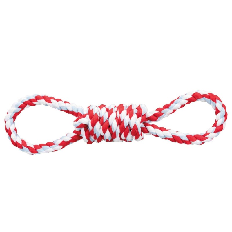 Trixie Playing Rope with 2 Hand Loops For Dogs – 38 cm