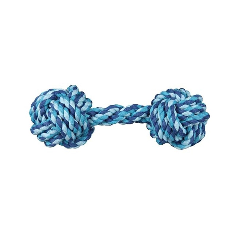 Trixie Rope Dumbbell Various Colour For Dogs -20 cm