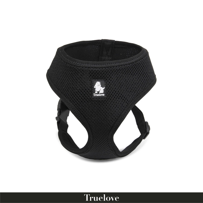 TRUELOVE Cat & Small Dog Harness Safe & Comfortable – Black