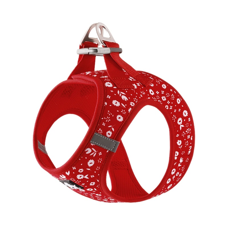 TRUELOVE Floral Harness for Small & Medium Dog Breeds – Poinsettia