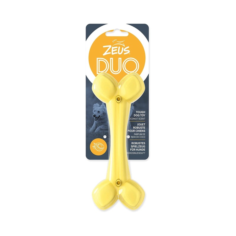 Zeus DUO Bone Yellow Cocount For Dogs – 18 cm