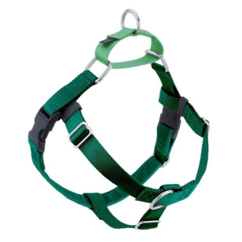 2 Hounds Design, Inc. Kelly Green Freedom No-Pull Dog Harness 1 Large
