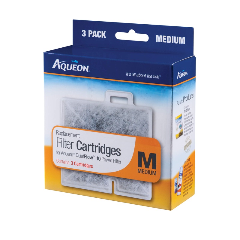 Aqueon Replacement Filter Cartridge Medium 3 Pack
