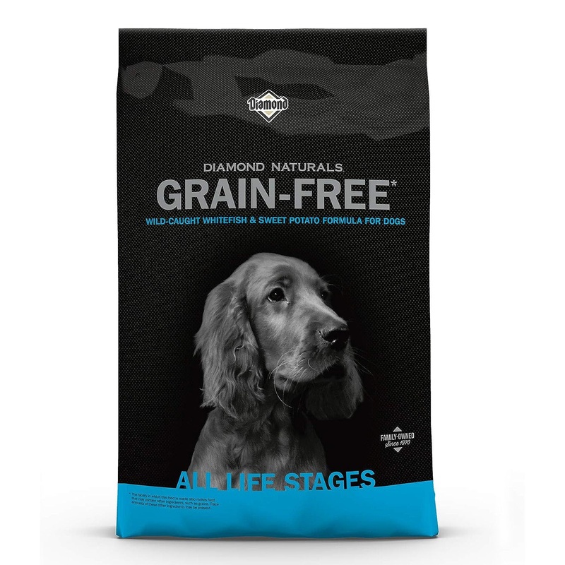 Diamond Whitefish & Sweet Potato Grain Free Dry Dog Food 14lb