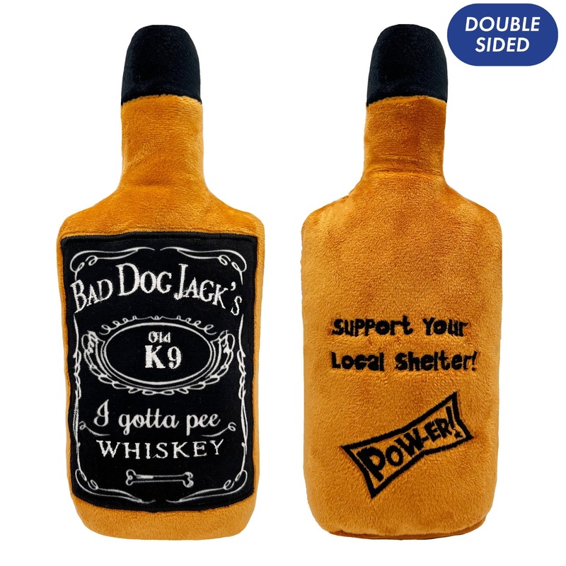 H&K Dog Toy Large Bad Jack’s Whiskey