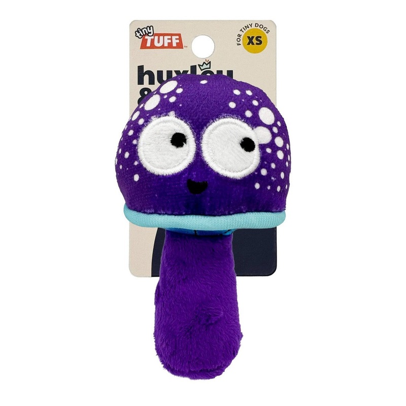 Huxley & Kent Tiny Tuff Mellow Mushroom Dog Toy