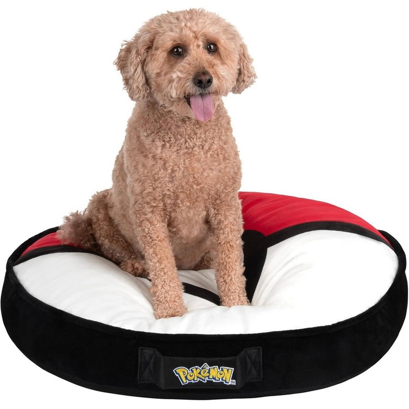 Squishmallows Pokemon Poke Ball Pillow Pet Bed Large