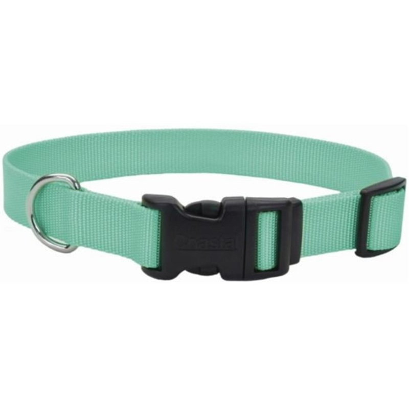 Coastal Tuff Adjustable Dog Collar 3/8 x 8-12 Teal