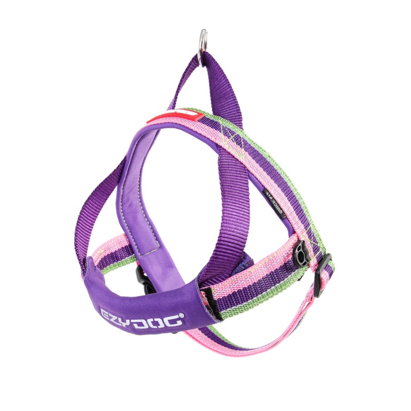 EZYDOG  Quick Fit Harness for Dog Bubblegum XL 33 – 42