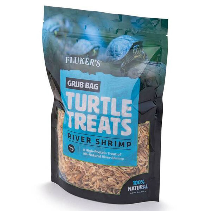Fluker’s Grub Bag Turtle Treats River Shrimp 6oz
