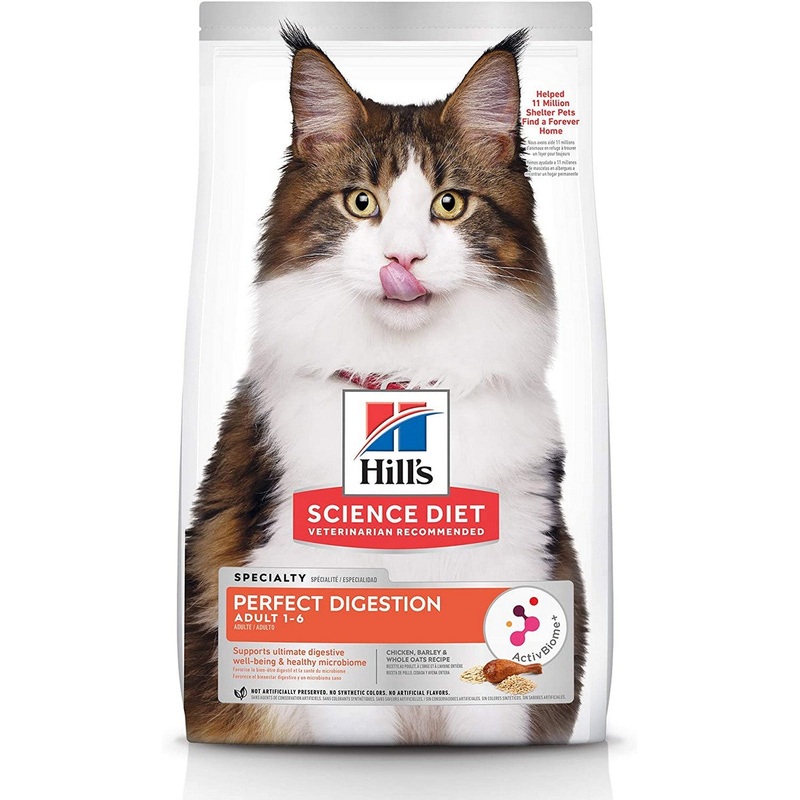 Hill’s Science Diet Perfect Digestion Chicken Dry Cat Food 3.5lb