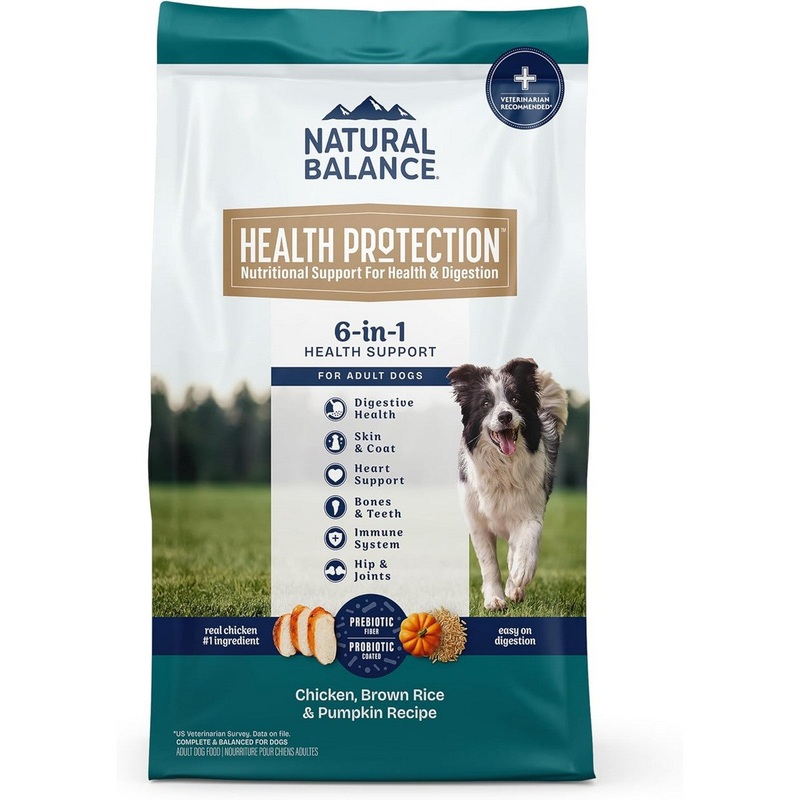Natural Balance Dry Dog Food – Chicken Brown Rice & Pumpkin – 4lb