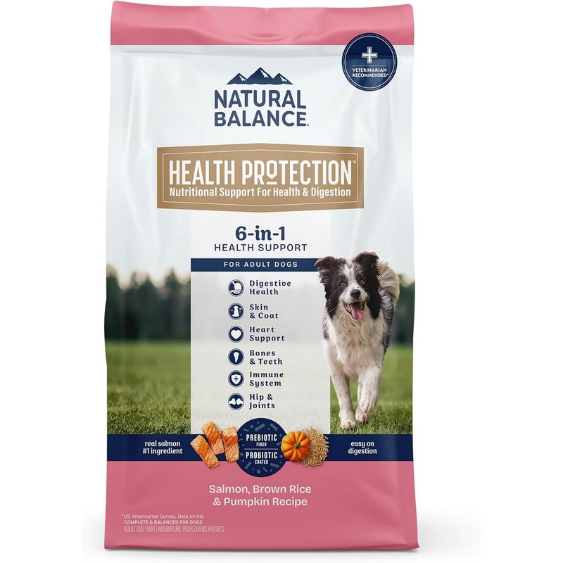 Natural Balance Dry Dog Food – Salmon Brown Rice & Pumpkin – 4lb