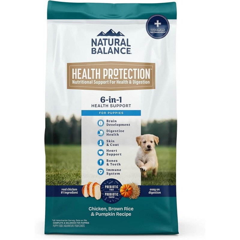 Natural Balance Health Protection Puppy Dry Dog Food – Chicken Rice & Pumpkin – 12lb