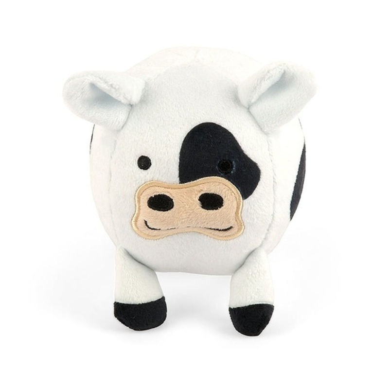 PLAY Barnyard Buddies Cole the Cow Dog Toy
