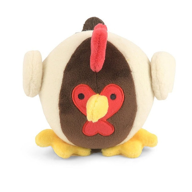 PLAY Barnyard Buddies Ryan the Rooster Dog Toy